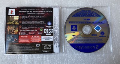 Jeu PS2 - Prince Of Persia : L'Âme Du Guerrier - Version PAL Français - CD Seul, Bon état