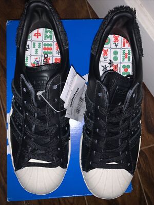 Brand New Boxed Adidas Superstars 80s CNY Black UK Year of Chicken rare  UK
