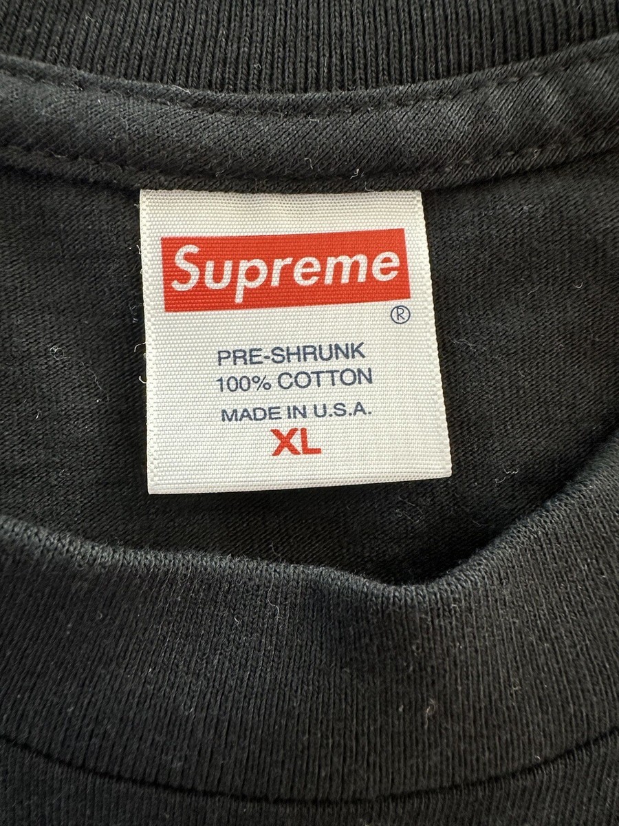Supreme Cross Box Logo Tee Black White F/W 20 | eBay Supreme Cross Box Logo Tee Black White F/W 20 | eBay