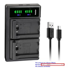 Kastar Battery LTD2 Charger for Toshiba CRV3 PDR-2300 PDR-3300 PDR-3320 PDR-4300