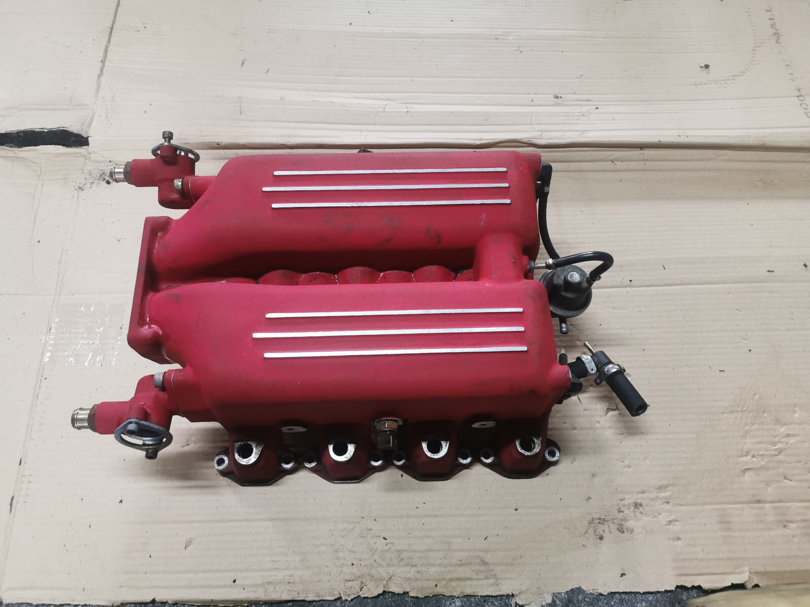 MASERATI QUATTROPORTE IV AM337 2001 3.2 V8 INLET INTAKE MANIFOLD RED eBay