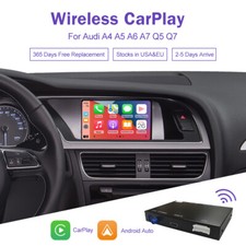 RT Wireless CarPlay Android Auto Mirror Link Retrofit For Audi A4 A5 A6 A7 Q5 Q7