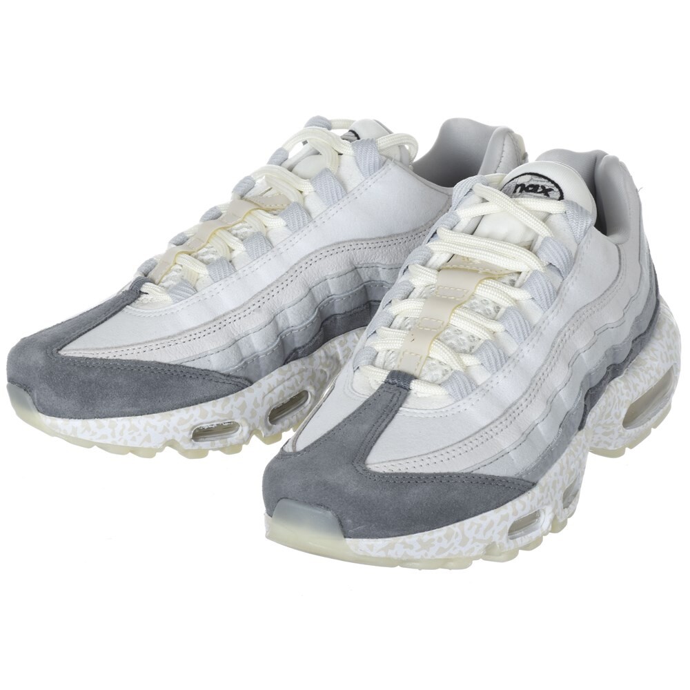 Nike Air Max 95 Grey Retro Logo Low Top Running Sneakers