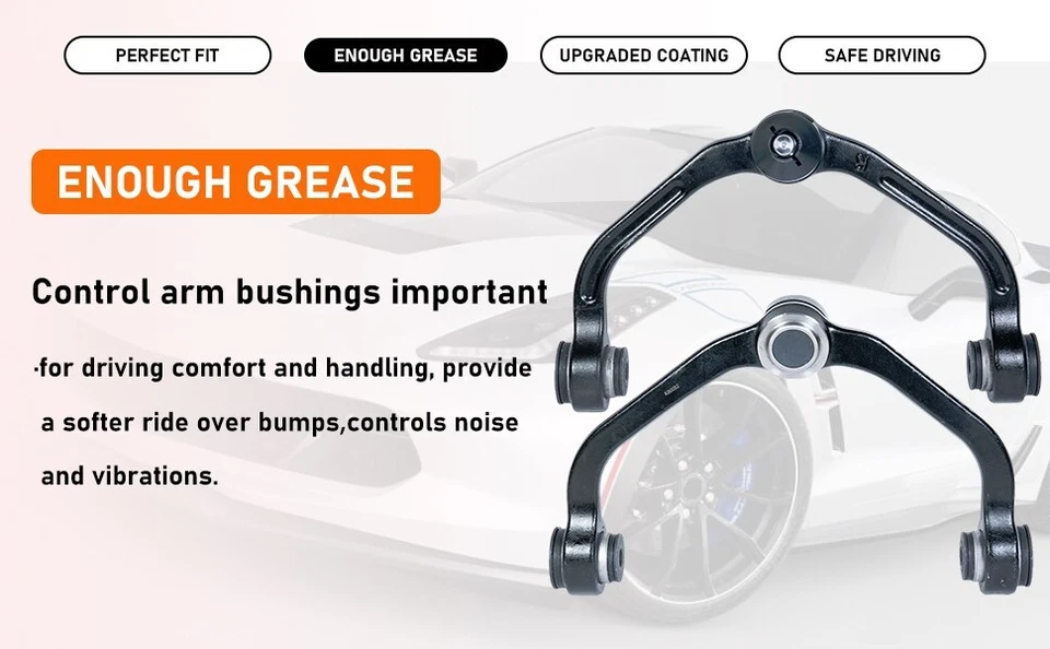 Brazos de control superiores delanteros barras estabilizadoras de rótula para Ford Ranger Mazda B2300 B2500 Foto 4 de 4