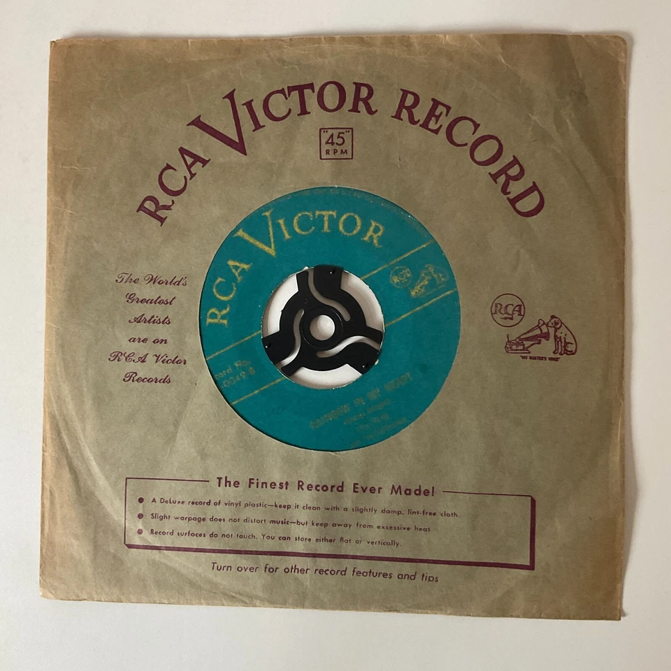 Elton Britt - Lorelei / Rainbow 7" Green Vinyl VG Country RCA Victor 48-0049 - Image 2 of 4