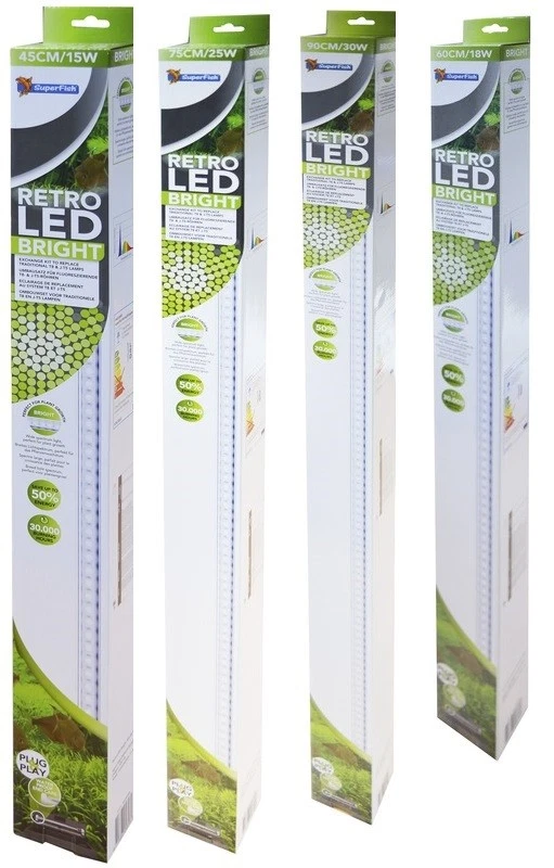 Aquarium LED-Beleuchtung Retro Bright für T8 oder T5 versch.Modelle