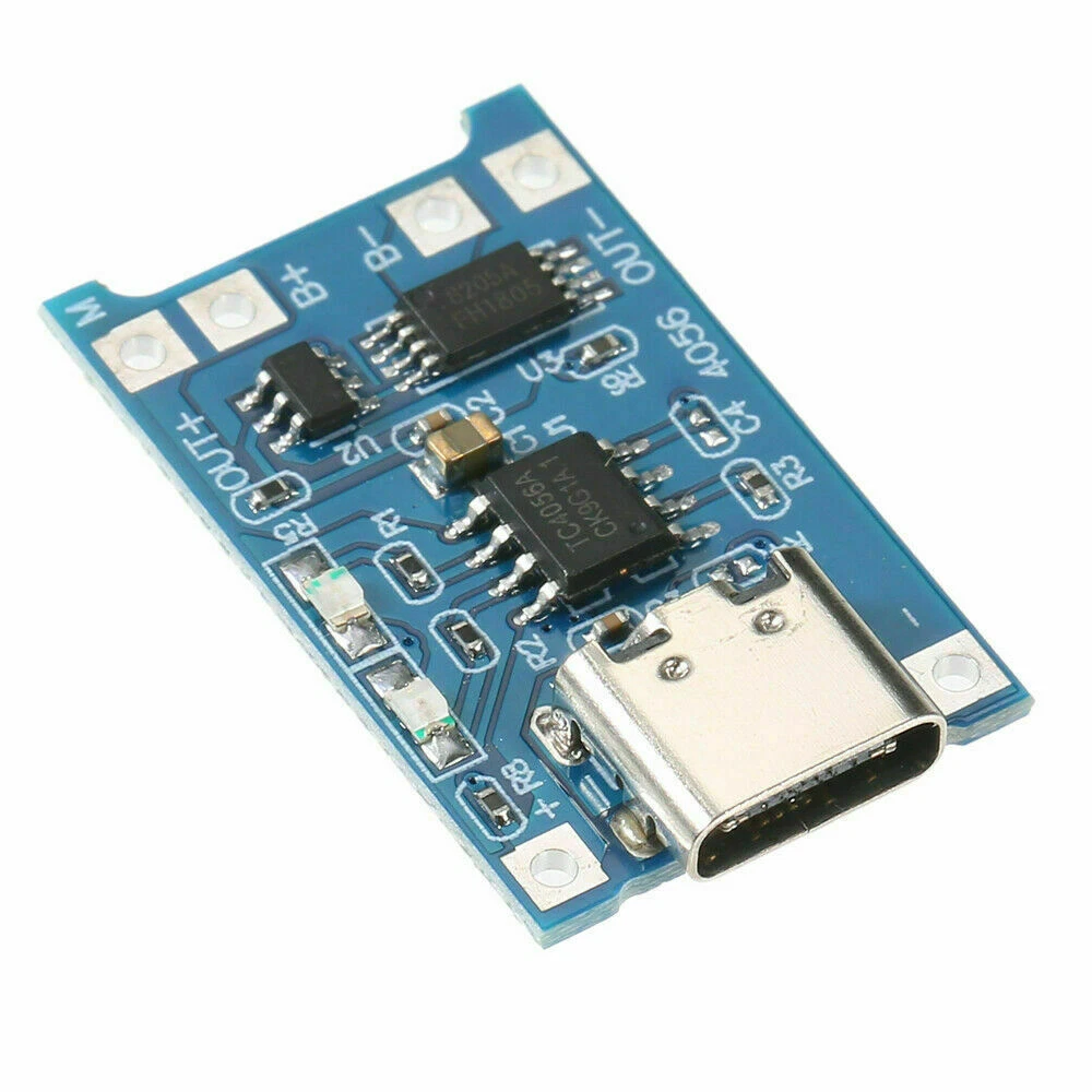 2pcs TP4056 5V 1A USB Type-C 18650 Lithium Battery Charging and Protection Board image 5