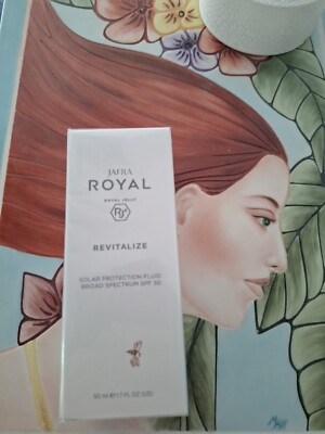 Jafra Royal Jelly Revitalize Solar Protection Fluid Broad Spectrum SPF 50