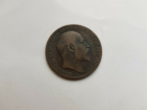 One Penny Coin 1910 Edward VII