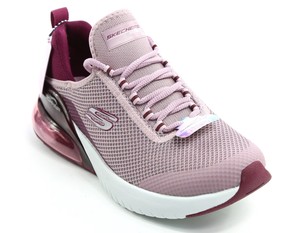 Details About Womens Skechers Skech Air Stratus Sparkling Wind Sneakers Mauve 13276mve