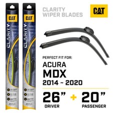 CAT Clarity Windshield Wipers 26+20" Wiper Blades Fit For 2014-2020 Acura MDX