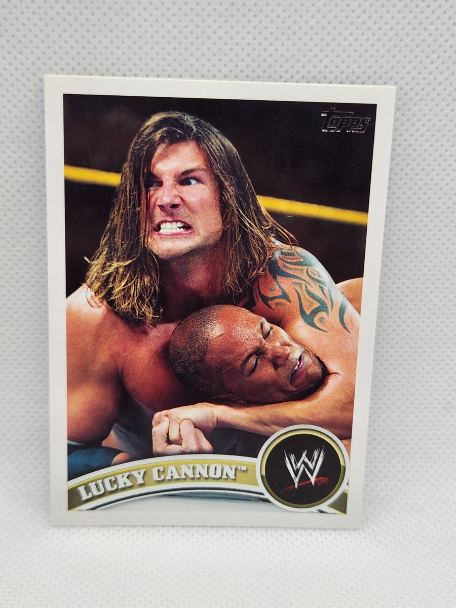 2011 Topps WWE NXT #84 Lucky Cannon Wrestling Superstar Trading