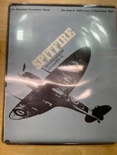 SPI Wargame Spitfire Plastic Flat Tray Vintage Board Game 1973 Complete Used