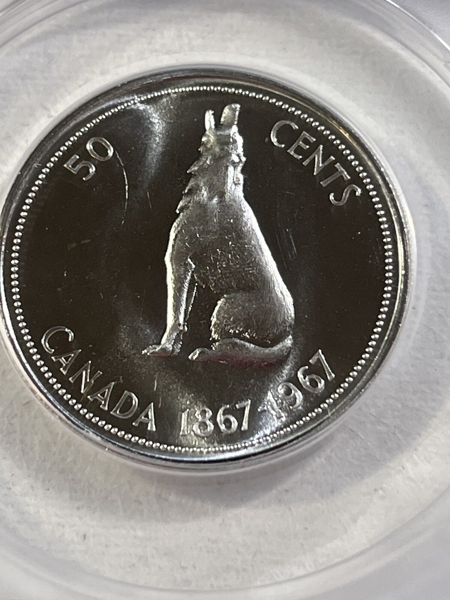 1967 Canada 50 Cents Proof Like Graded MS 67 by ANACS