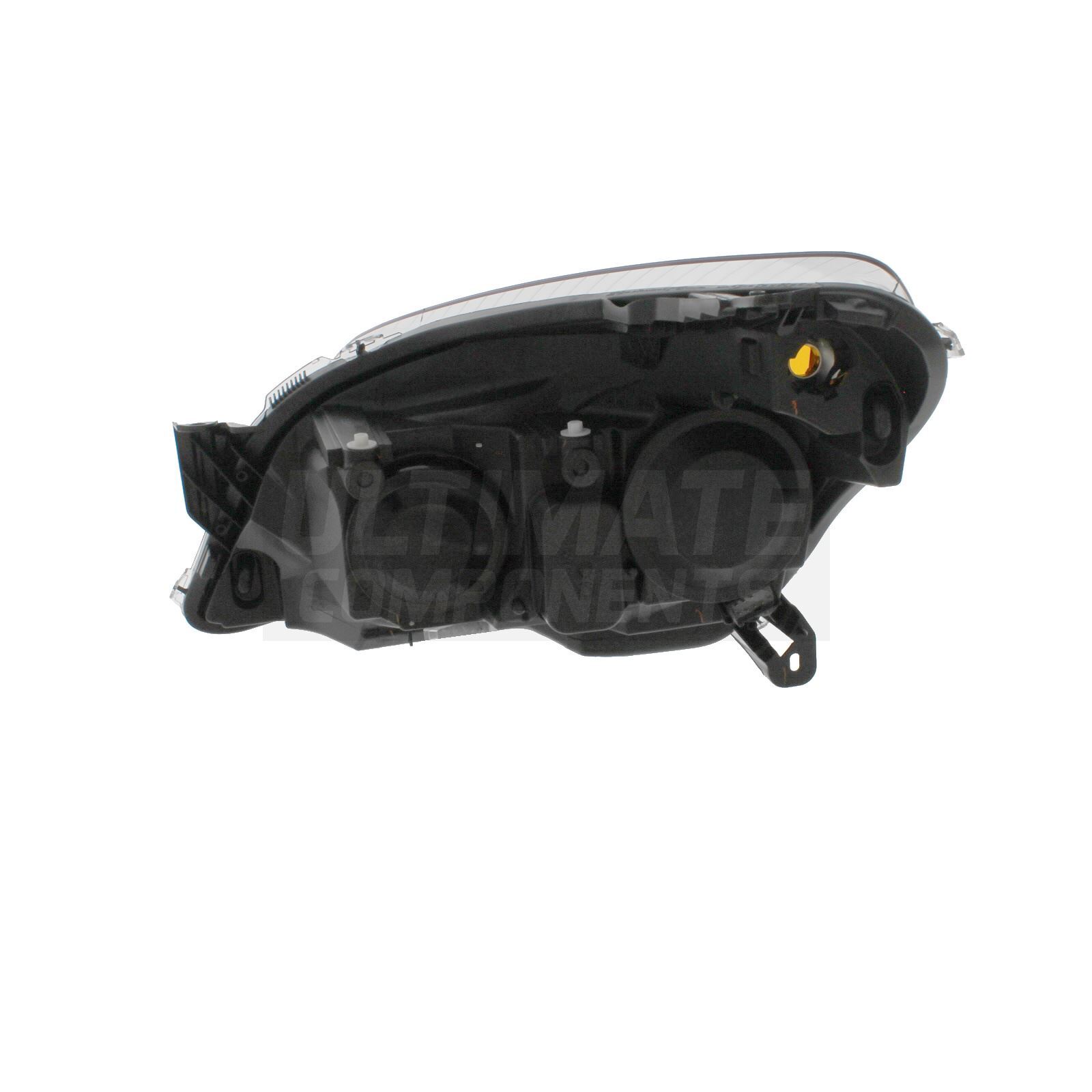 Vauxhall Astra H Headlights Black Inner Headlamps Mk5 Hatchback 2004