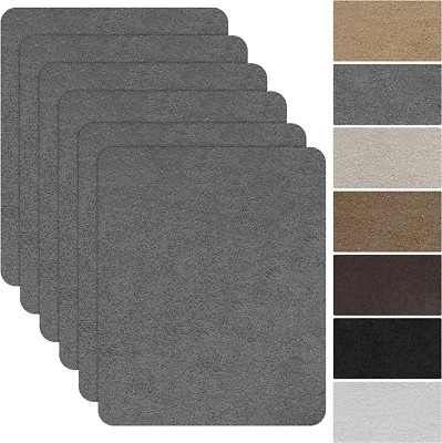 Azobur Sofa Fabric Repair Patch, 6 Piece Microfiber Patches, Self Adhesive Fabri
