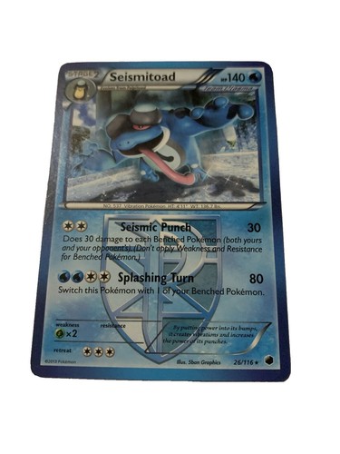 rare water energy pokemon card Water Energy - 154/159 Holo Full Art Ultra Rare main image 0