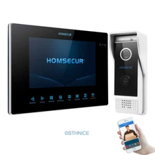 HOMSECUR 7" WIFI Video Door Bell Doorbell Door Phone Intercom Recording/Snapshot