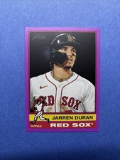 2025 Topps Heritage- Jarren Duran #220 Purple Border Red Sox