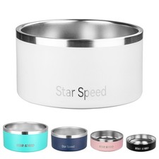 200oz Large Stainless Steel Dog Bowl. Extra Large Dog Water Bowls for Large D...