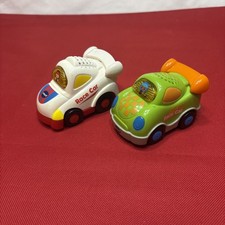 VTech Go Go Smart Wheels Race Car With Sound Lot of 2
