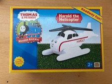 2004 Learning Curve Wooden Thomas Train Harold the Helicopter New