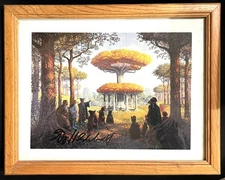 Art Sale! - SIGNED! FRAMED TOLKIEN ART ~ LOTHLORIEN ~ BROTHERS HILDEBRANDT