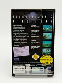 Sega Saturn Thunderhawk 2 Firestorm - ab 16 Jahren - mit Anleitung