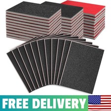 27 Pcs Sanding Sponge Pads, 120-3000 Grit Grits, Smoky Gray