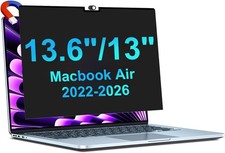 Magnetic Privacy Screen for MacBook Air 13.6/13 Inch 2022-2026, M2-M5