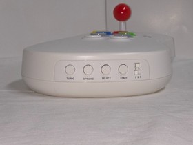 SNK NeoGeo Arcade Stick Pro &bull; HDMI Console + Fight Stick &bull; Clean &bull; White Edition