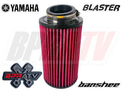 Yamaha Blaster YFS200 YFS 200 K&N Style Air Filter Pod 5'' 26mm Stock Mikuni PWK