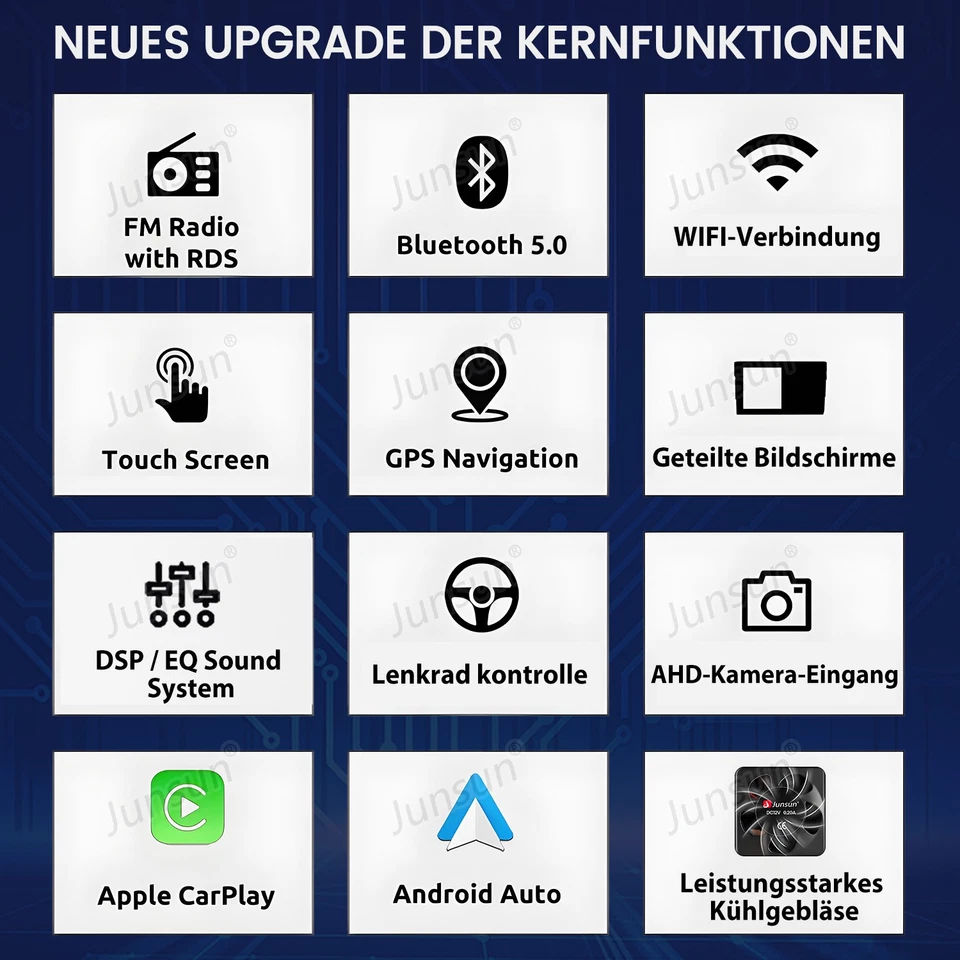 Für Fiat Tipo 356 Egea 2015-2017 Android Radio GPS Navi Carplay DAB+ 32GB - Bild 2 von 4