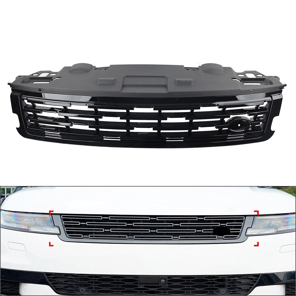 Front Bumper Hood Grille Mesh For Land Rover Range Rover Sport 2023-2024