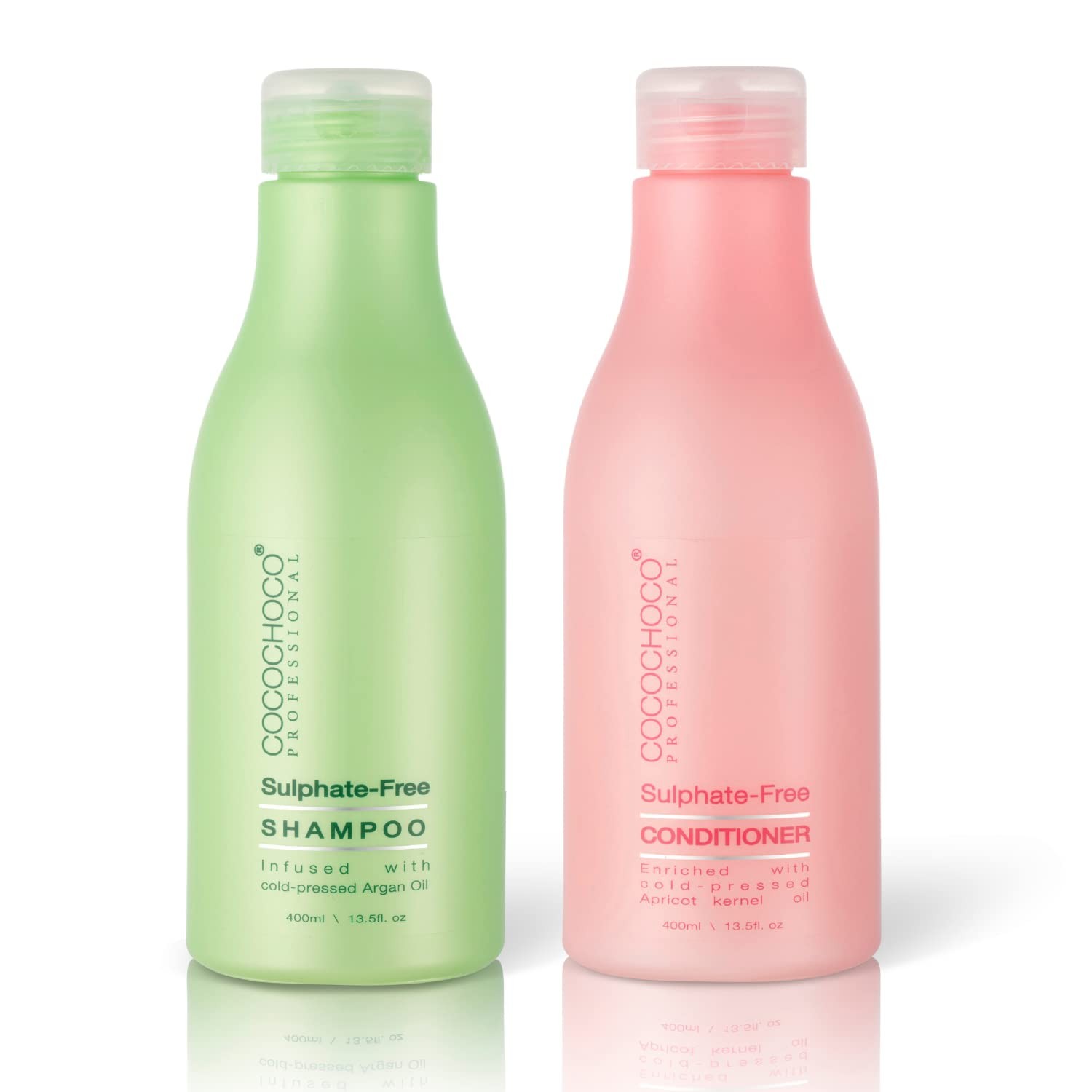Cocochoco Professional Free Sulphate Shampoo 400 ml + 400 (Pack of 2)