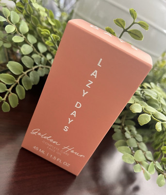 Lazy Days Golden Hour Complete Care Face Oil, Vegan Cruelty-Free, 1.5 fl oz