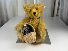 Ours en peluche Steiff animal 420108 ours pique-nique 34 cm excellent état