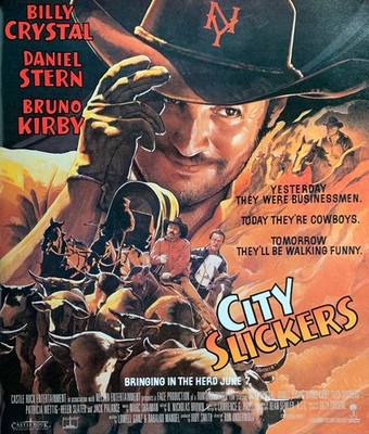 City Slickers 1991 5 Filmplakat Kunstdruck Vorführung visuelle minimalistische Atmosphäre