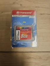 TRANSCEND 8GB COMPACT FLASH MEMORY CARD 133X SPEED 
