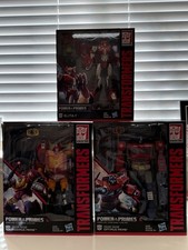 TRANSFORMERS POWER OF THE PRIMES RODIMUS PRIME & OPTIMUS PRIME & Elita 1
