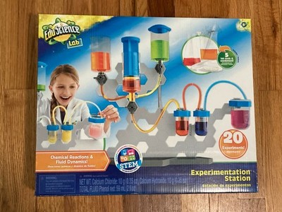 New Edu Science Lab Experimentation Station Chemical Reactions -Sealed Box!