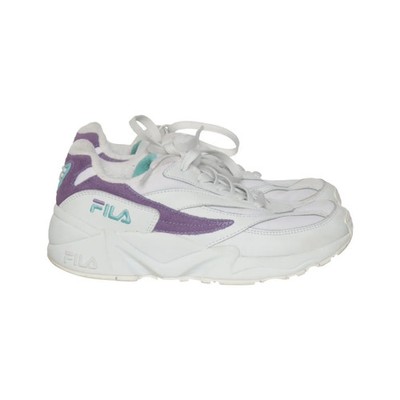 Fila, Trainingsschuhe, Größe: 37, V94M Low Wmn, Weiß/Lila/Türkis, Damen #grX