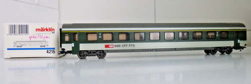 Vagón de tren rápido 1. Kl. SBB de Märklin, art. 4215, embalaje original | Zustand: Neu