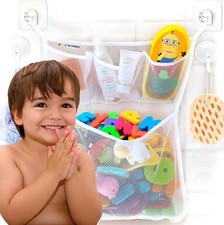 Bath Toy Storage Organizer Large Mesh Holder  Net for Tub