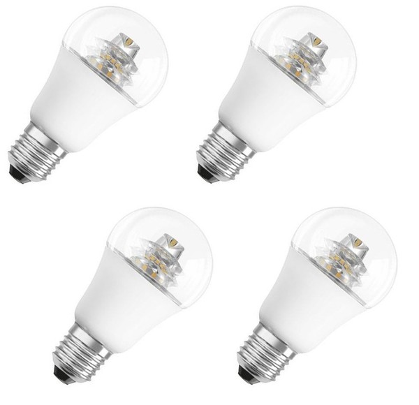 4X Osram Led Parathom Advanced Lampe E27 6W = 40W Warmweiß Eek:F (Spektrum A-G)-image