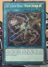 YuGiOh Sky Striker Mecha - Widow Anchor DASA-EN034 Secret Rare 1st Ed NM
