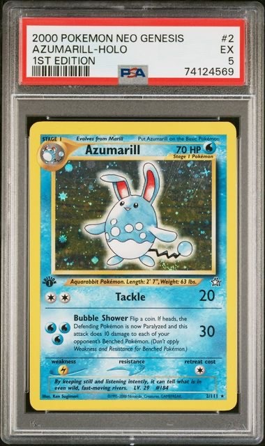 Azumarill #2 (Neo Genesis (2000))