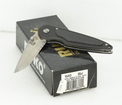 Eickhorn Solingen Ruko Stout Folding Knife RUK0018 Bead Blasted Blade & Box