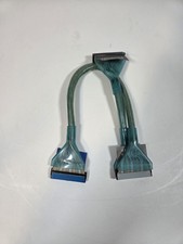 PTC 24inch Ultra ATA 33/100/133 Dual IDE 40-Pin 80-Wire Clear Round Cable