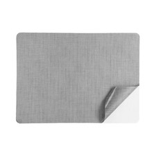 8 x 11" Linen Repair Patch Self-Adhesive Linen Fabric Light Gray